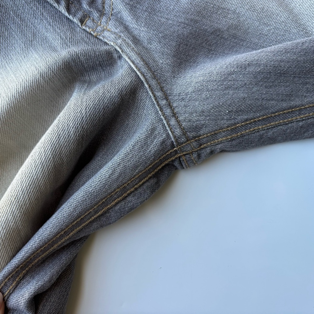 Jordan Craig Jeans Men’s 38x32 Stonewash Gray Denim Streetwear Baggy Grunge - Picture 13 of 16